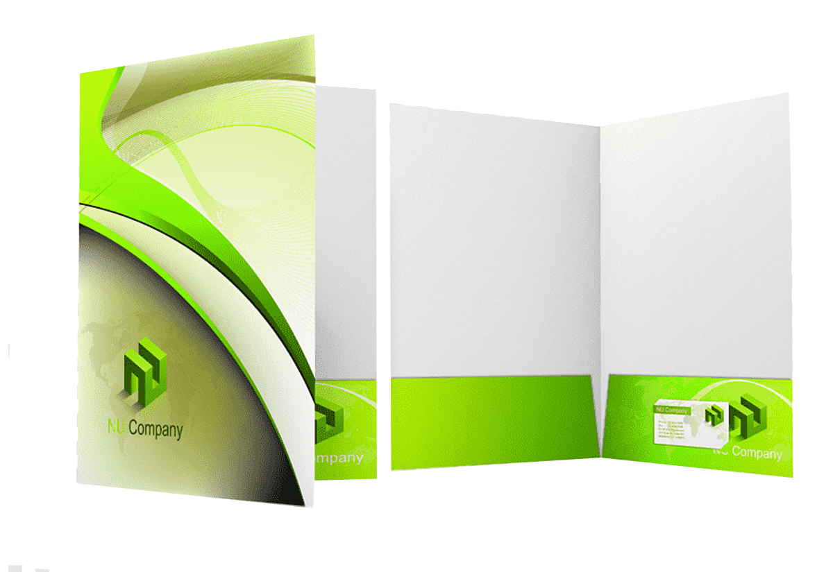 Folder Business Card